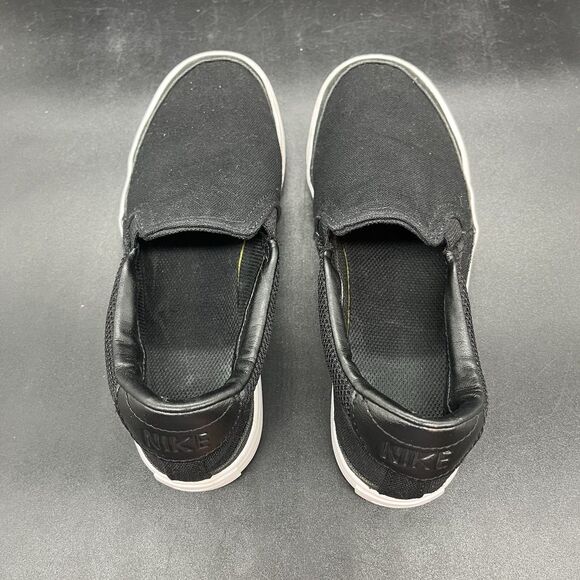 Nike Court Legacy CW6540-002 Black Slip On Shoes Sneakers Women’s Size 5.5 - Picture 5 of 7
